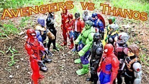 'Thanos vs Avengers Full Fight + Spider-Man, Venom, Carnage, Hulk, Iron Man, Ant-Man!'