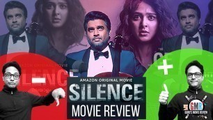 'Silence Movie Review - Nishabdham Movie Review - Amazon Prime - Popcorn Movies'