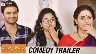 'Sammohanam Telugu Movie Comedy Trailer | Sudheer Babu | Aditi Rao Hydari | Naresh | Telugu Cinema'