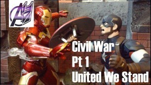 'Captain America Civil War [Stop Motion Film]- Captain America vs Ironman'