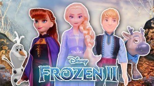 'FROZEN 2 TOYS MOVIE with TOYS and DOLLS and BARBIE'