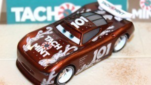 'Disney Cars 3 Next-Gen Tach-O-Mint Piston Cup Racer #101 Custom (Noel Spiller) Greg Candyman'
