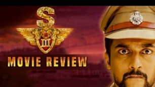 'Si3 aka Singam 3 - Movie review | Suriya | Shruti Hassan | Anushka Shetty | Hari | Harris Jayaraj'