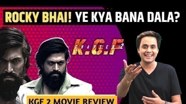 'KGF Chapter 2 Movie Review | Yash | Prashanth Neel | Sanjay Dutt | Raveena Tondon | RJ Raunak'