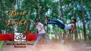 'Encounter Shankar movie fight spoof | Aagadu Movie last fight in jungle | Mahesh Babu, Tamannaah #FF'