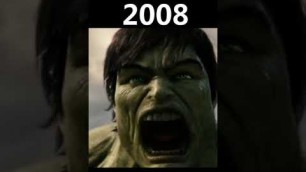 'Evolution of Incredible Hulk #Evolution #Shorts #Shorts #HulkEvolution #Evolution of Hulk'