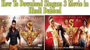 'Singam 3 full south movie in hindi download | how to download Singam 3 south indian movie in hindi'