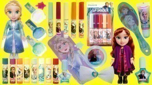'Frozen 2 Beauty Style Lip Palm, Nail Polish , Hair Set, Activity Book and Stickers'
