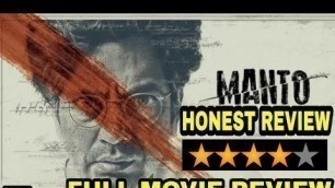 'Manto Full Movie Review & Reaction, Manto Honest Review, Nawazuddin Siddiqui, Rishi Kapoor'