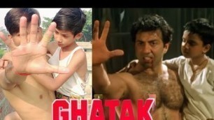 'Ghatak Movie Spoof l Ghatak (1996) l Sunny Deol Best Dialogue l Danny Denzongpa l Ghatak Movie Scene'