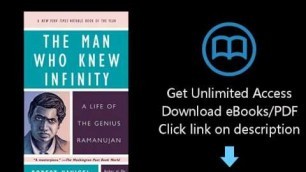 'Download The Man Who Knew Infinity: A Life of the Genius Ramanujan PDF'