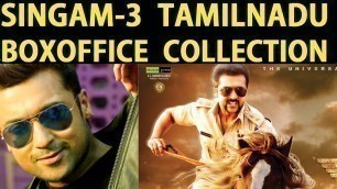 'Singam 3 Tamilnadu Boxoffice Collection | Suriya Movies Top 5 Boxoffice Collection'