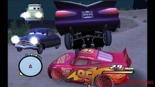 'Disney Pixars Cars Movie Game  -Crash Mcqueen 439 - Running For The Hills'