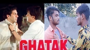 'Ghatak (1996) | Sunny Deol | Danny Denzongpa | Ghatak Movie best dialogue | Ghatak Movie Spoof'