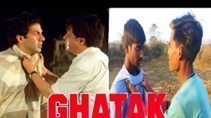 'Ghatak (1996) | Sunny Deol | Dannyenzongpa | Ghatak Movie Best Dialogue |Ghatak Movie Spoof'