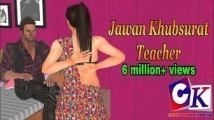 'Jawan Khubsurat Teacher | Young beautiful Teacher | madam | teacher | #hindikahaniya #moralstories'