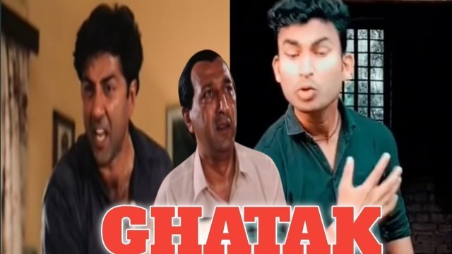 'Ghatak movie (1996) | Ghatak movie dialogue | Ghatak movie sunny deol dialogue |RAJU SAROJ|RSF WORLD'