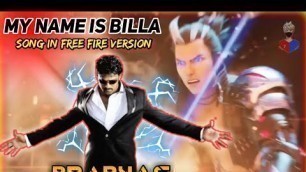 'Billa Movie My Name Is BILLA Full Video Song In FREE FIRE Version ❤ #DUOGAMERS #FREEFIRE #3rd'
