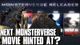 Potential New Godzilla Movie Hinted At - Godzilla Vs Kong