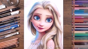 'Drawing Frozen 2 - Elsa | drawholic'