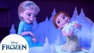 'Baby Anna and Elsa Learn About the Enchanted Forest | Frozen'