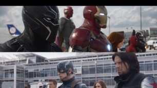 'Captain America (2016) - \"Team Iron Man Vs. Team Cap\" | Movie Clip HD'