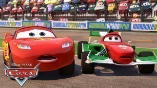 'Lightning McQueen and Francesco Race in Italy | Pixar Cars'