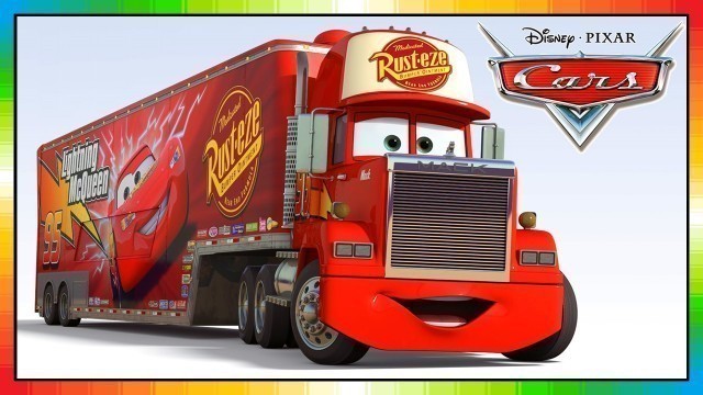'MACK truck cars disney - from the cars movie and game, Friend of Lightning McQueen and Mater'
