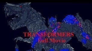 'Minecraft Movie- Transformers Hunt For The AllSpark FULL MOVIE (Minecraft Roleplay) Transformers Mod'