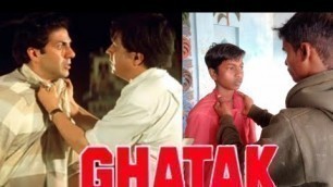 'Ghatak(1996)। Sunny Deol। Danny Denzongpa।। Ghatak movie Best Dialogue।। Ghatak movie।।sk film house'