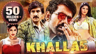 'Ravi Teja | Khallas Full Movie | South Indian Movie Dubbed in Hindi | Deeksha Seth, Prakash Raj'