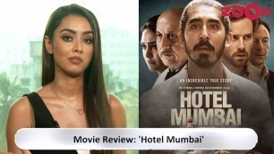 'Hotel Mumbai movie review by Sakshma and honest public reaction | Anupam Kher, Dev Patel | ENOW'