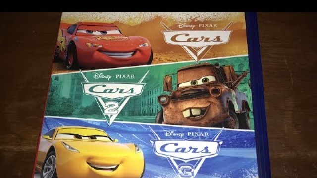 'Disney Pixar Cars 1-3 movie’s collection on Dvd & Blu Bay (2021)'