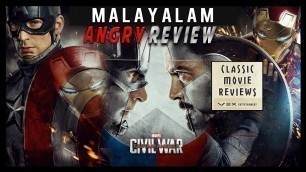 'Captain America: Civil War - Movie Malayalam Angry Review | Explained | Classic | VEX Entertainment'