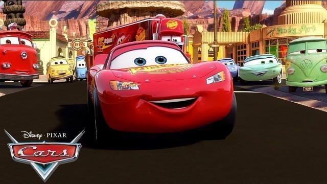 'Team Lightning McQueen Mashup! | Pixar Cars'
