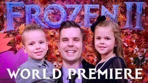 'WE WENT TO THE FROZEN 2 WORLD PREMIERE!! (KIDS GET SURPRISED 