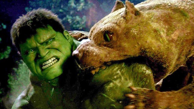 'Hulk vs Hulk Dogs - Hulk Smash Scene - Hulk (2003) Movie CLIP HD'