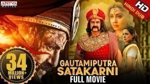 'Gautamiputra Satakarni New Released Hindi Dubbed Movie | Balakrishna, Shriya Saran, Hema Malini'