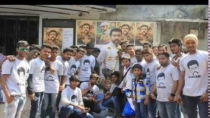 'Mumbai Suriya Fans Celebrating Singam 3 Movie in Aurora Theater'
