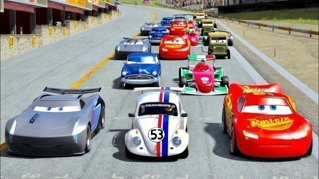 'Herbie vs Cars Movie Characters at Highlands GP'