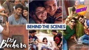 'Behind tha scene of Dil bechara | full movie download Dil bechara | behind tha screen of Dil bechara'