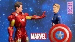 'Iron Man VS Captain America Civil War - De Agostini Marvel Movie Figure Collection #marveldeagostini'