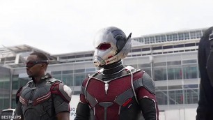 'Spider-Man Vs Captain America - Fight Scene - Captain America Civil War (2016) Movie CLIP'
