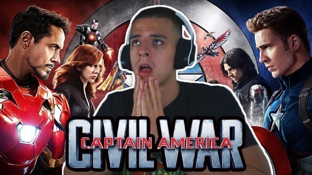 'THIS WAS INSANE! Captain America: Civil War (2016) Movie Reaction! FIRST TIME WATCHING!'