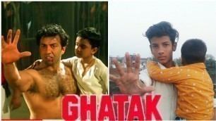 'Ghatak movie {1996} sunny deol | danny denzongpa |dialgue scene | ghatak movie spoof'