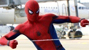 'Spider-Man vs Captain America - Airport Battle Scene - Captain America: Civil War (2016) Movie Clip'