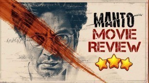 'Manto Film First Review | Nawazuddin Siddiqui | Nandita Das | Tahir Bhasin'