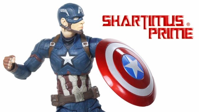 'Marvel Select Civil War Captain America Movie Toy Action Figure Review'