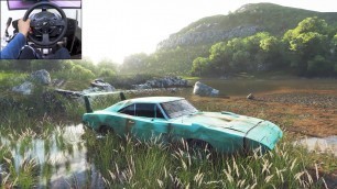 'The King (Cars Movie) - Charger Daytona Rebuild - Forza Horizon 4 | Thrustmaster T300RS'