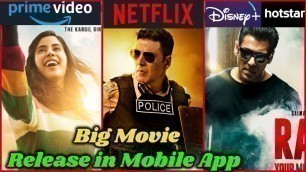 10 Big Movie Release in Amazon Prime, Netflix and Hotstar